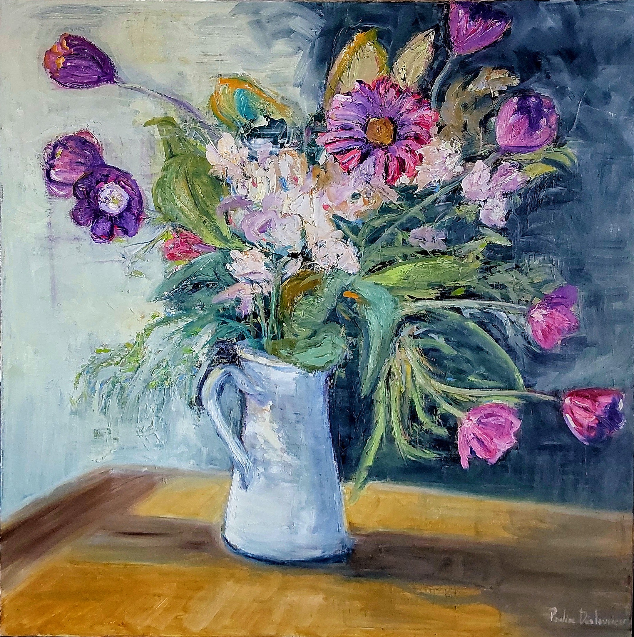 Nature morte tulipes
