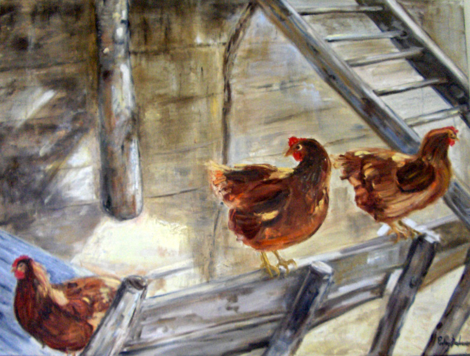 Les poules