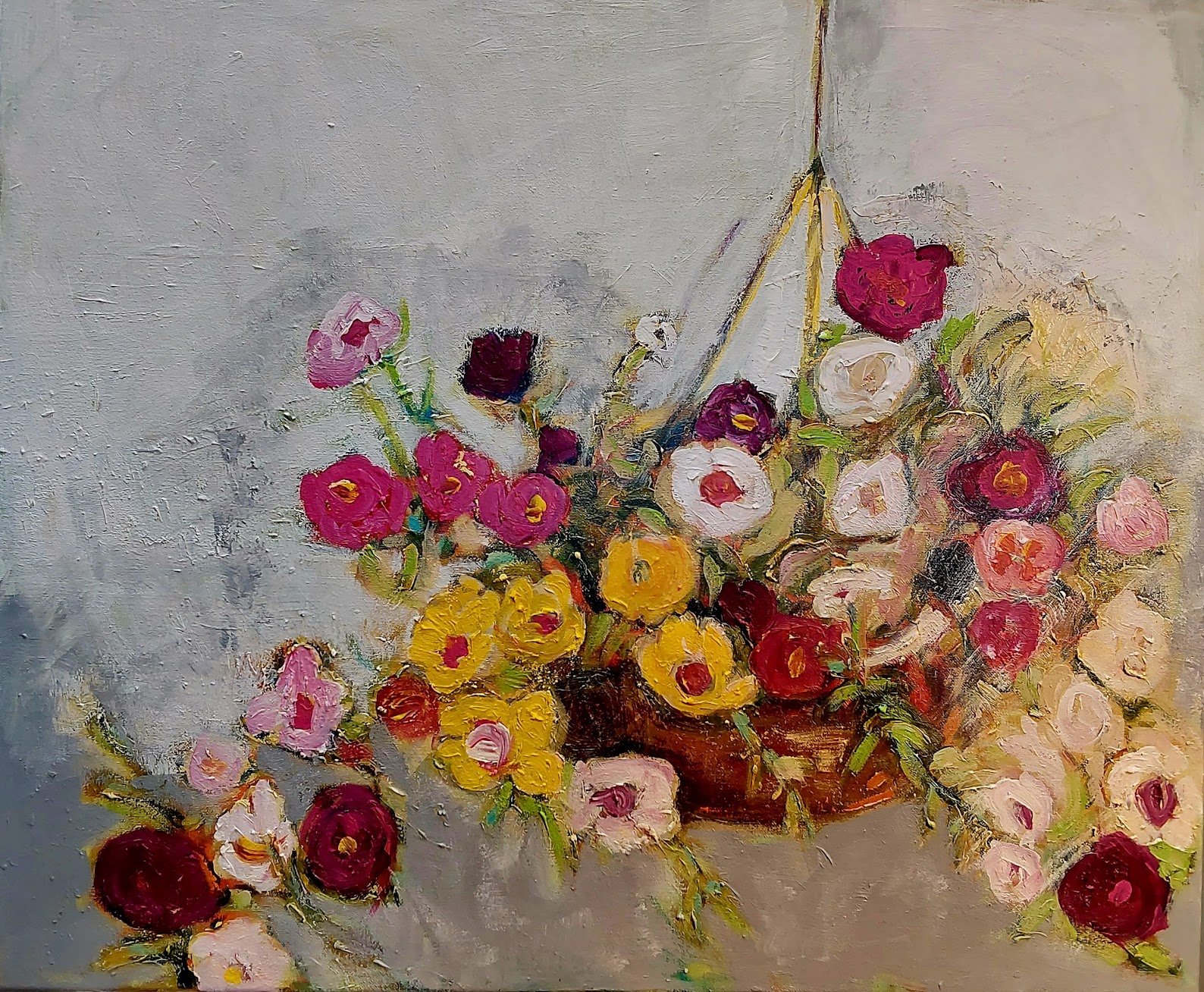 Fleurs suspendues