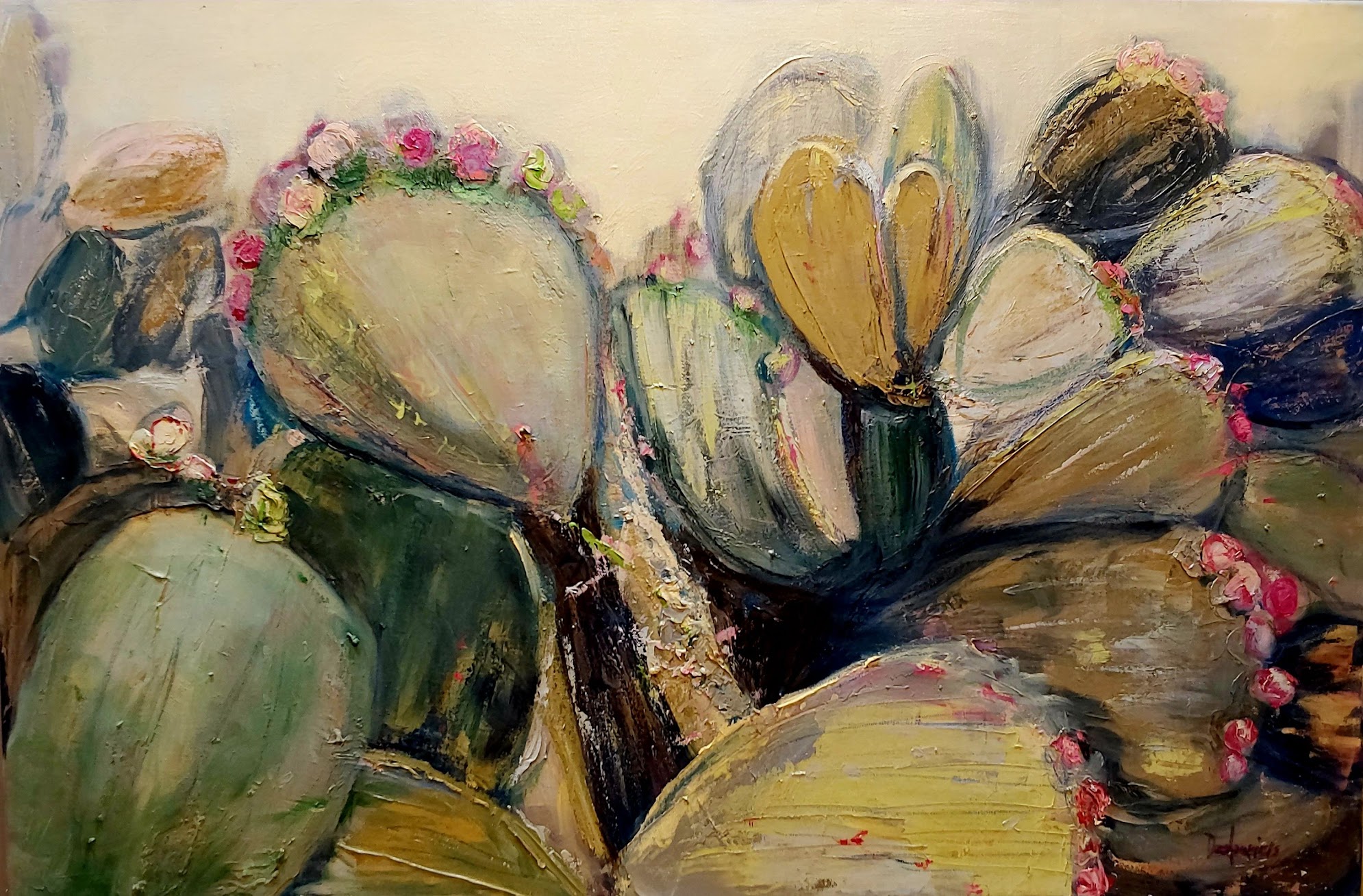 Cactus nature morte