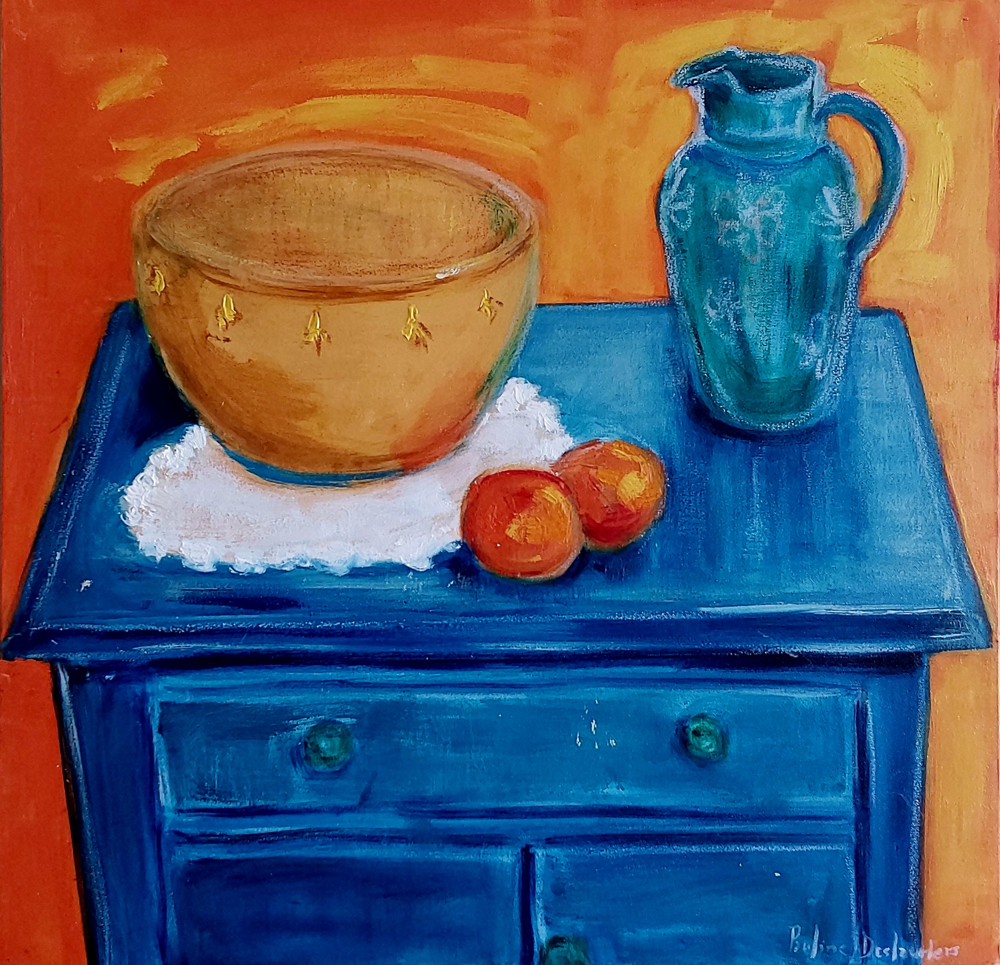 Nature morte pot de chambre
